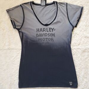 Harley Davidson MUSEUM Women's Cotton Shirt. Size Large.